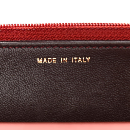 Chanel Lambskin Quilted Trendy CC Wallet On Chain WOC Red 7 of 12