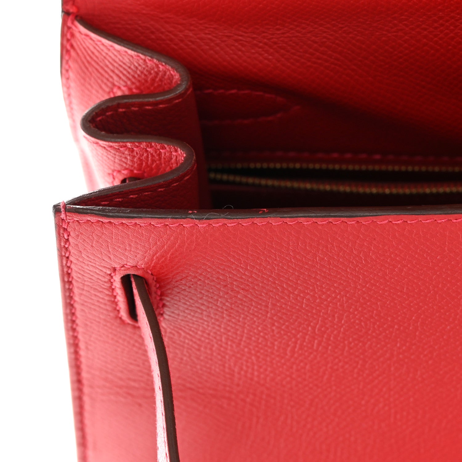 Hermes Epsom Kelly Sellier 28 Rouge Casaque 14 of 18