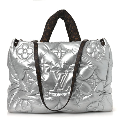 Louis Vuitton Econyl Monogram Pillow Giant Onthego GM Silver 1 of 9