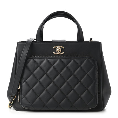 Chanel Caviar Quilted Small Business Affinity Shopping Bag Black 1 of 15
