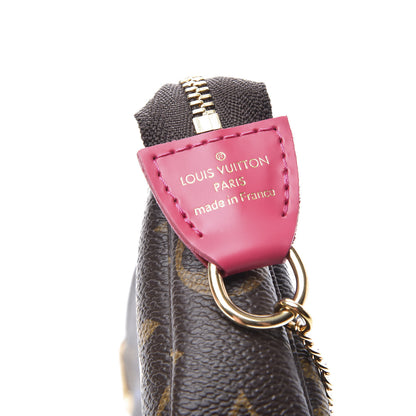 Louis Vuitton Monogram 2020 Christmas Animation Roller Coaster Mini Pochette Accessories Pivoine 8 of 9