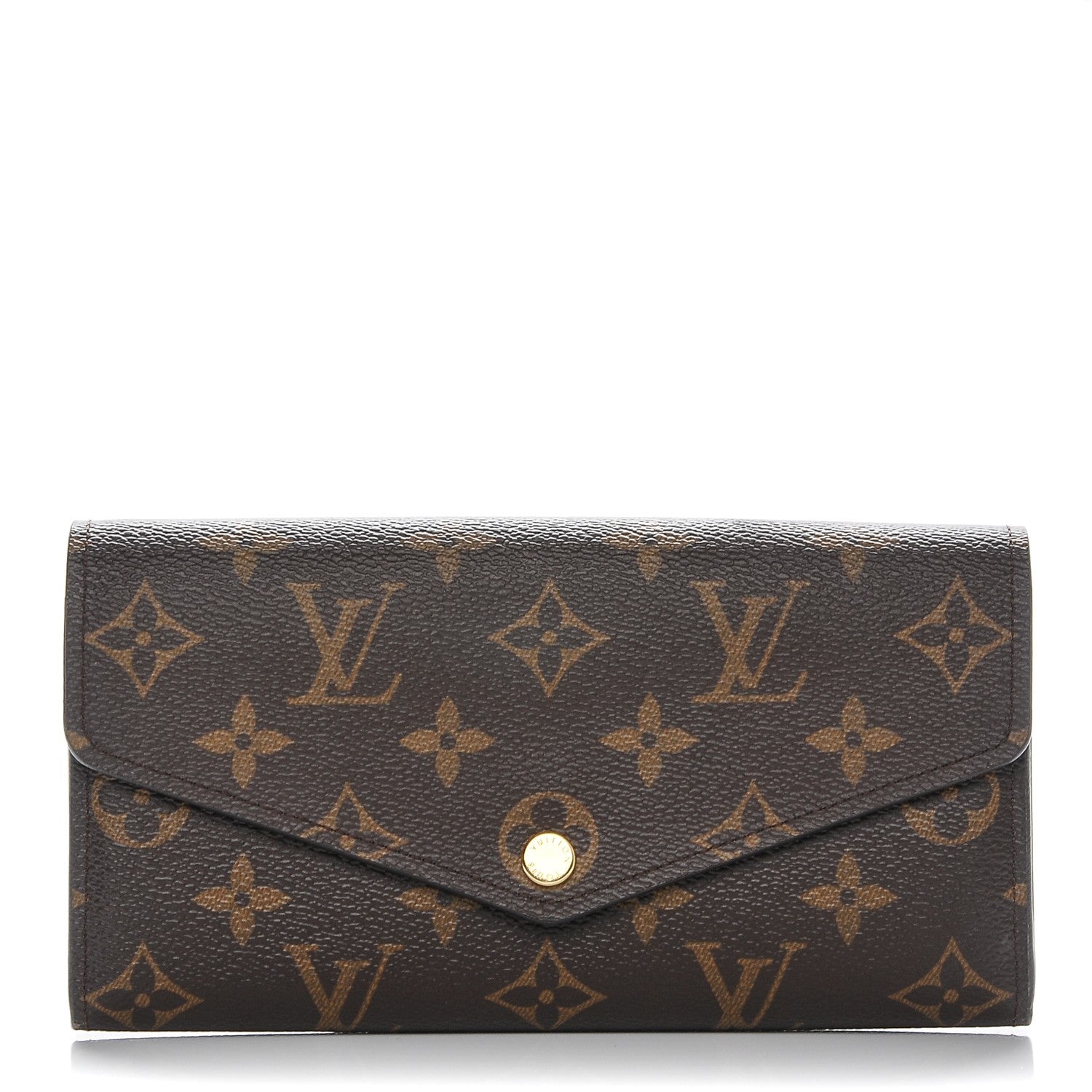 Louis Vuitton Monogram Sarah Wallet NM 1 of 7