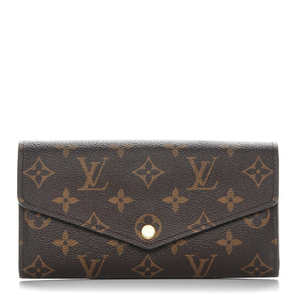 Louis Vuitton Monogram Sarah Wallet NM 1 of 7