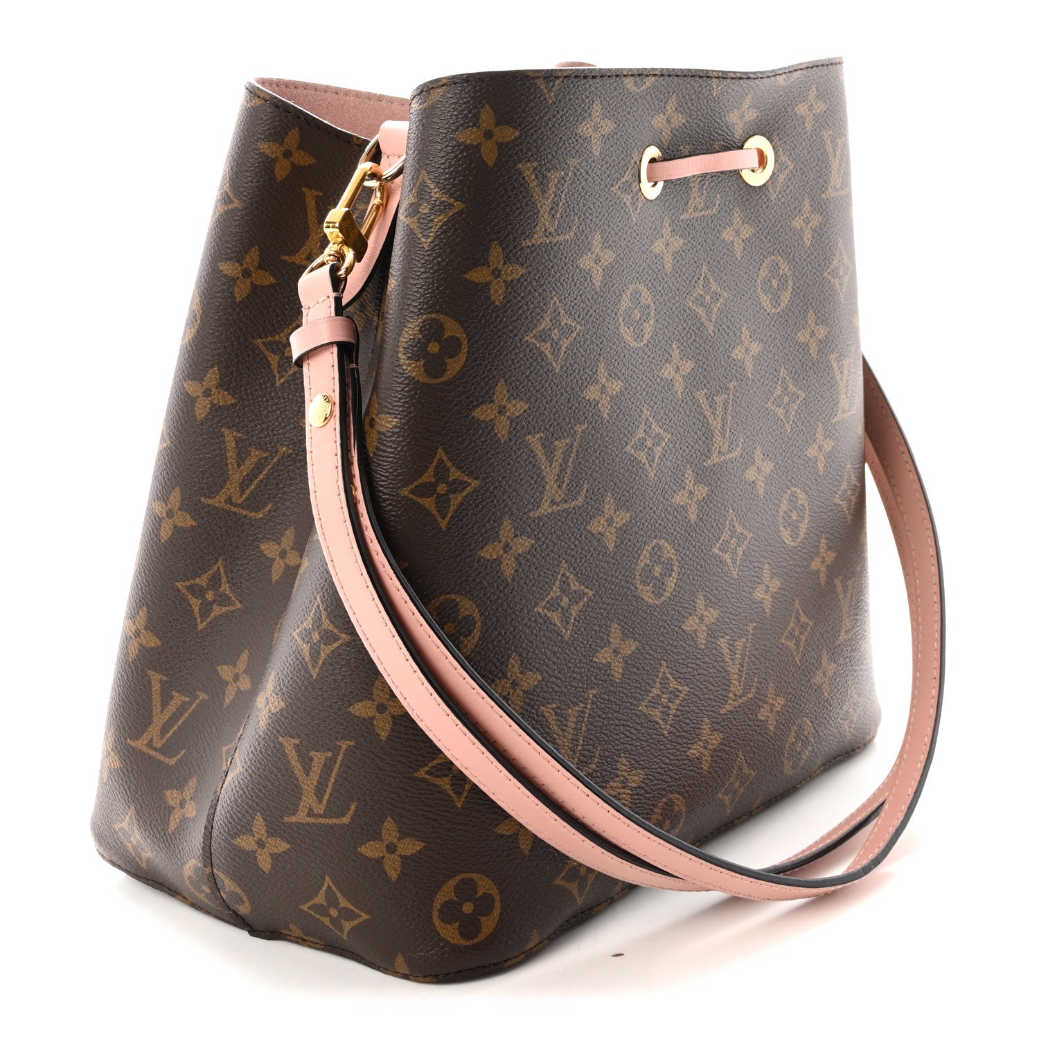 Louis Vuitton Monogram Neonoe MM Rose Poudre 3 of 9