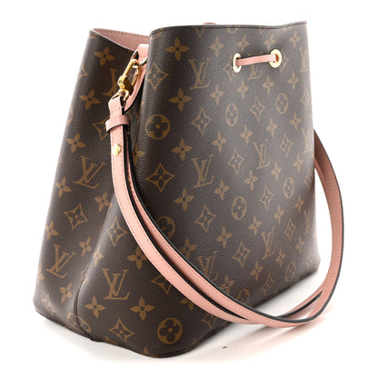 Louis Vuitton Monogram Neonoe MM Rose Poudre 3 of 9