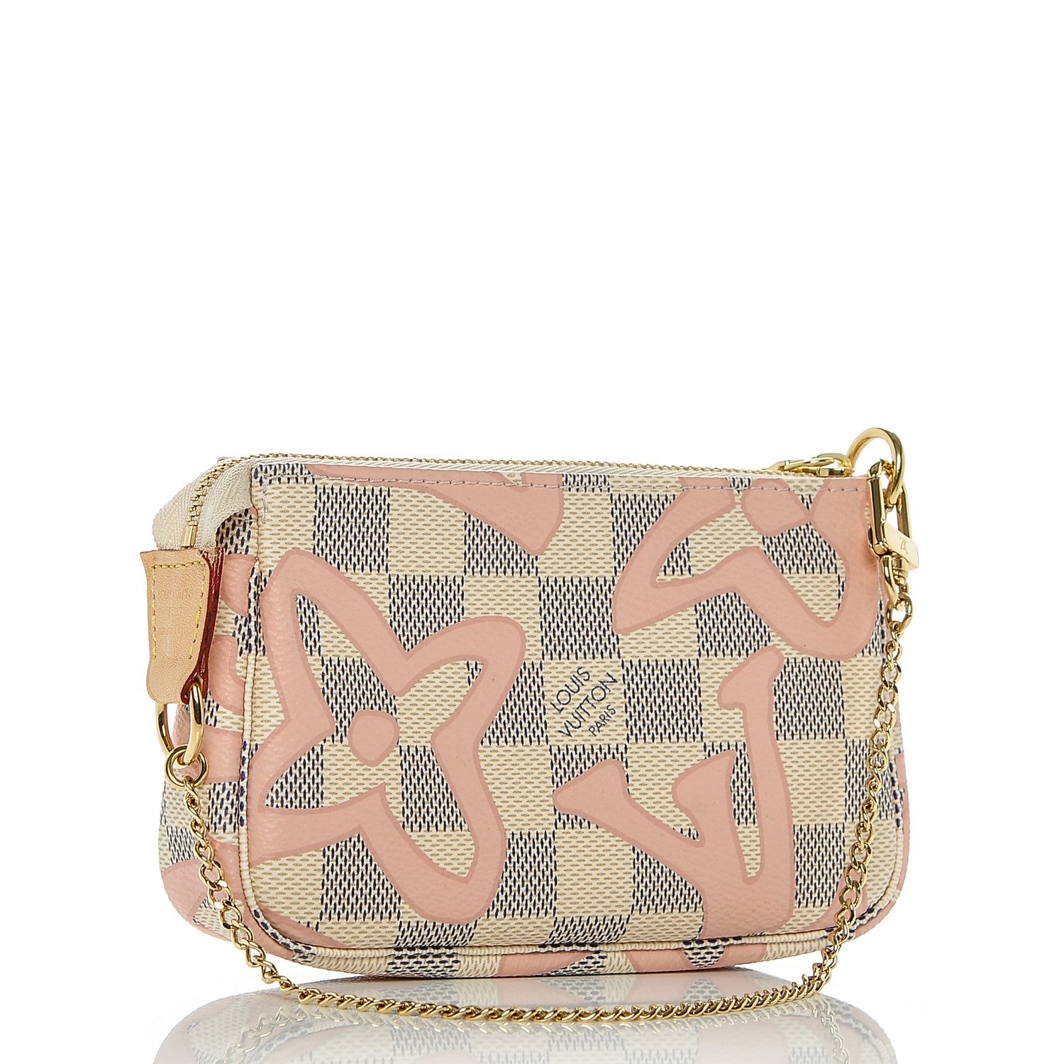 Louis Vuitton Damier Azur Tahitienne Mini Pochette Accessories 3 of 6