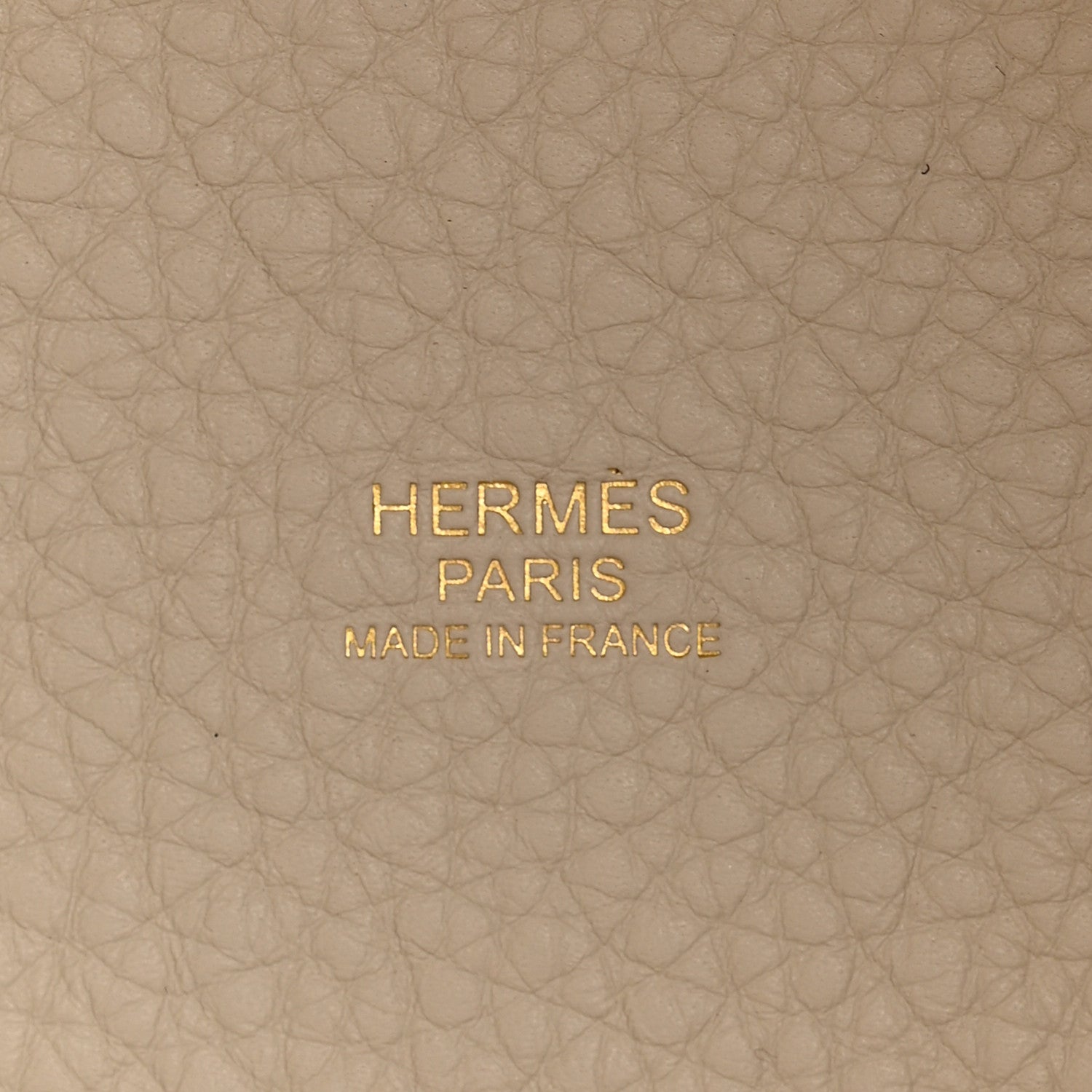 Hermes Taurillon Clemence Picotin Lock 18 PM Beton 6 of 11