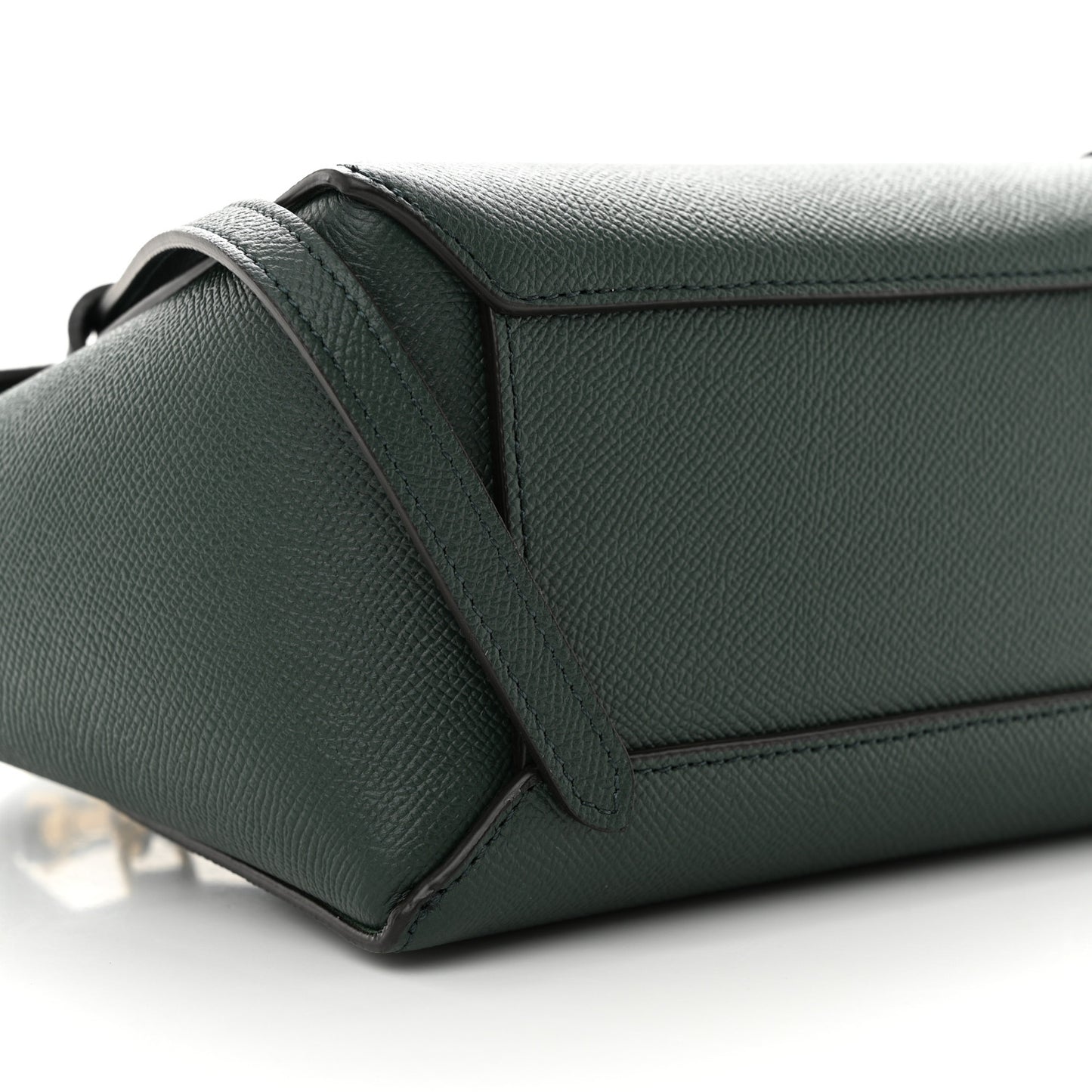 Grained Calfskin Nano Belt Bag Amazone