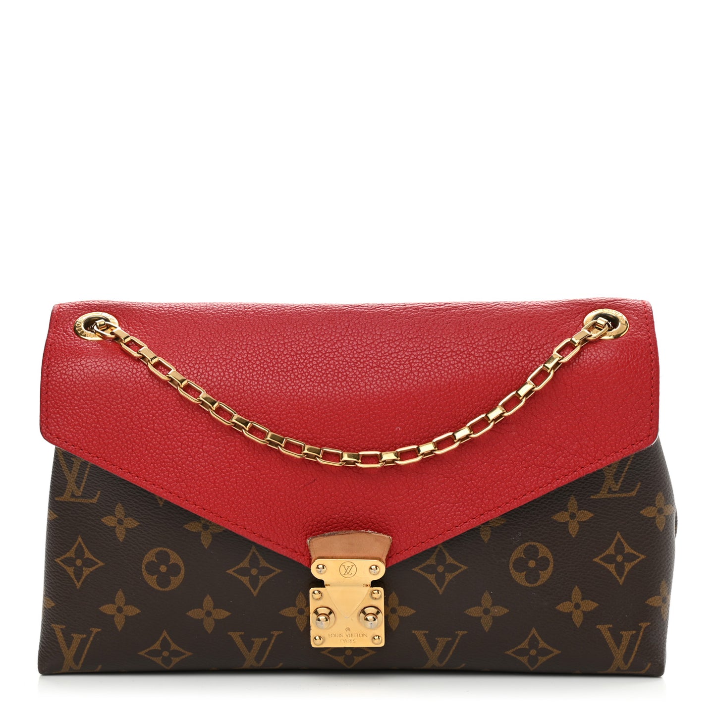 Monogram Pallas Chain Cherry