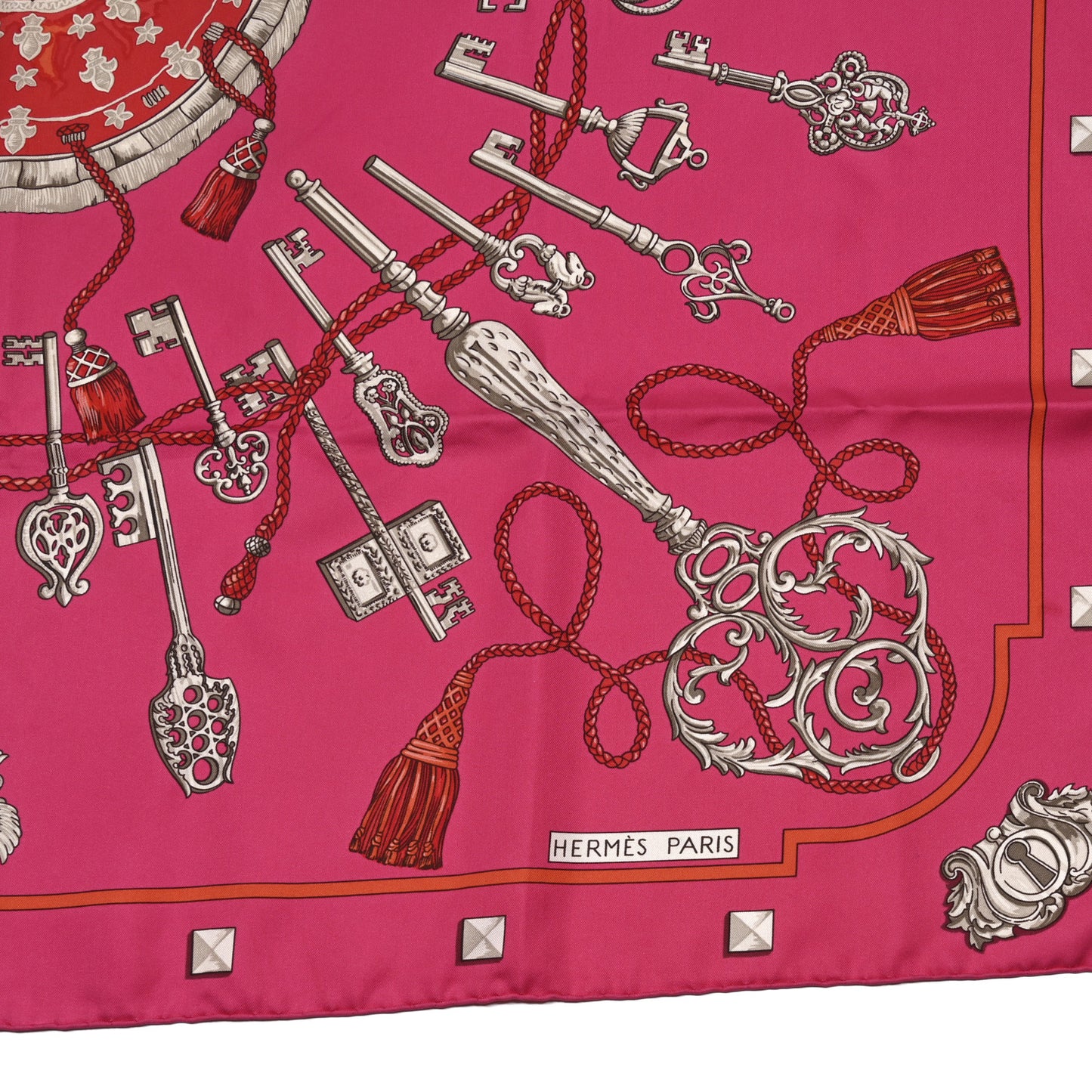 Silk Les Cles Scarf 90