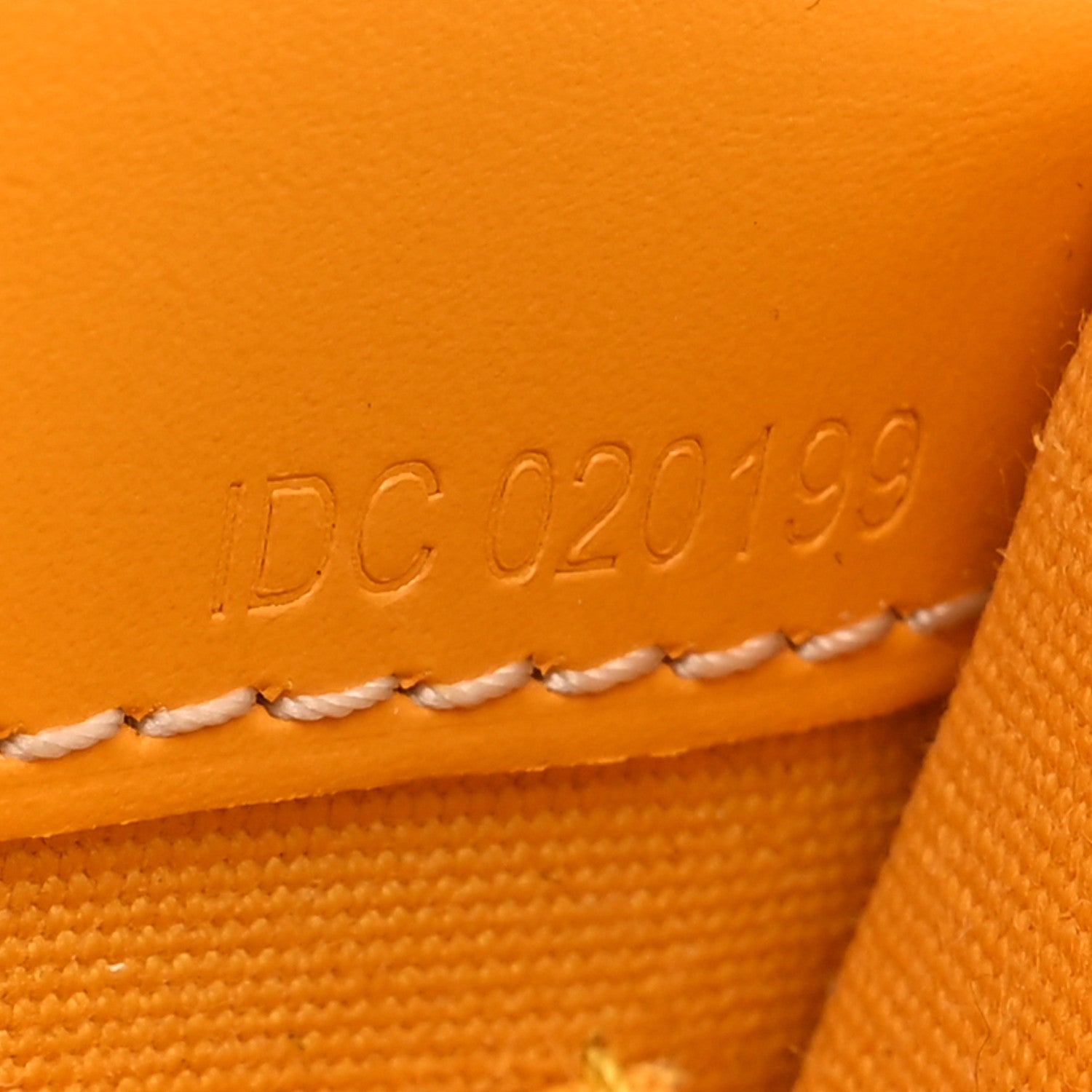 Goyard Goyardine Monte Carlo Bois Clutch With Strap Yellow 7 of 12