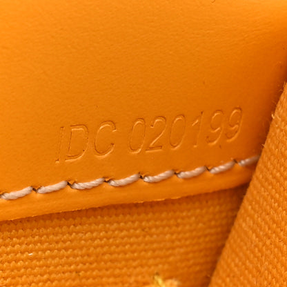 Goyard Goyardine Monte Carlo Bois Clutch With Strap Yellow 7 of 12