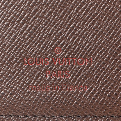 Louis Vuitton LOUIS VUITTON Damier Ebene Small Ring Agenda Cover 6 of 18
