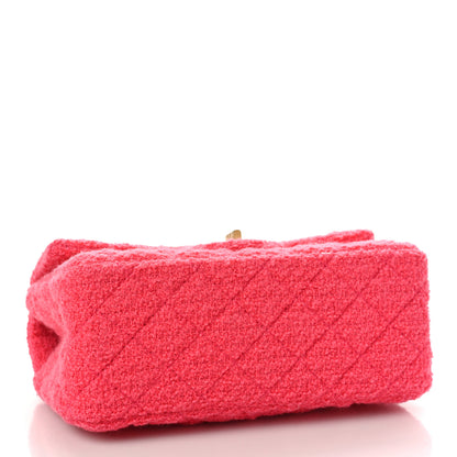 Chanel Tweed Quilted 2.55 Reissue Mini Flap Pink 4 of 11