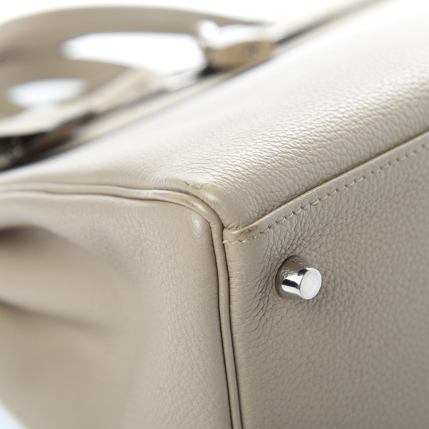 Hermes Togo Kelly Retourne 32 Gris Tourterelle 9 of 13
