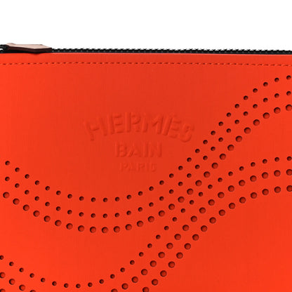 Hermes Neoprene Small Neobain Waves Case Orange 7 of 9