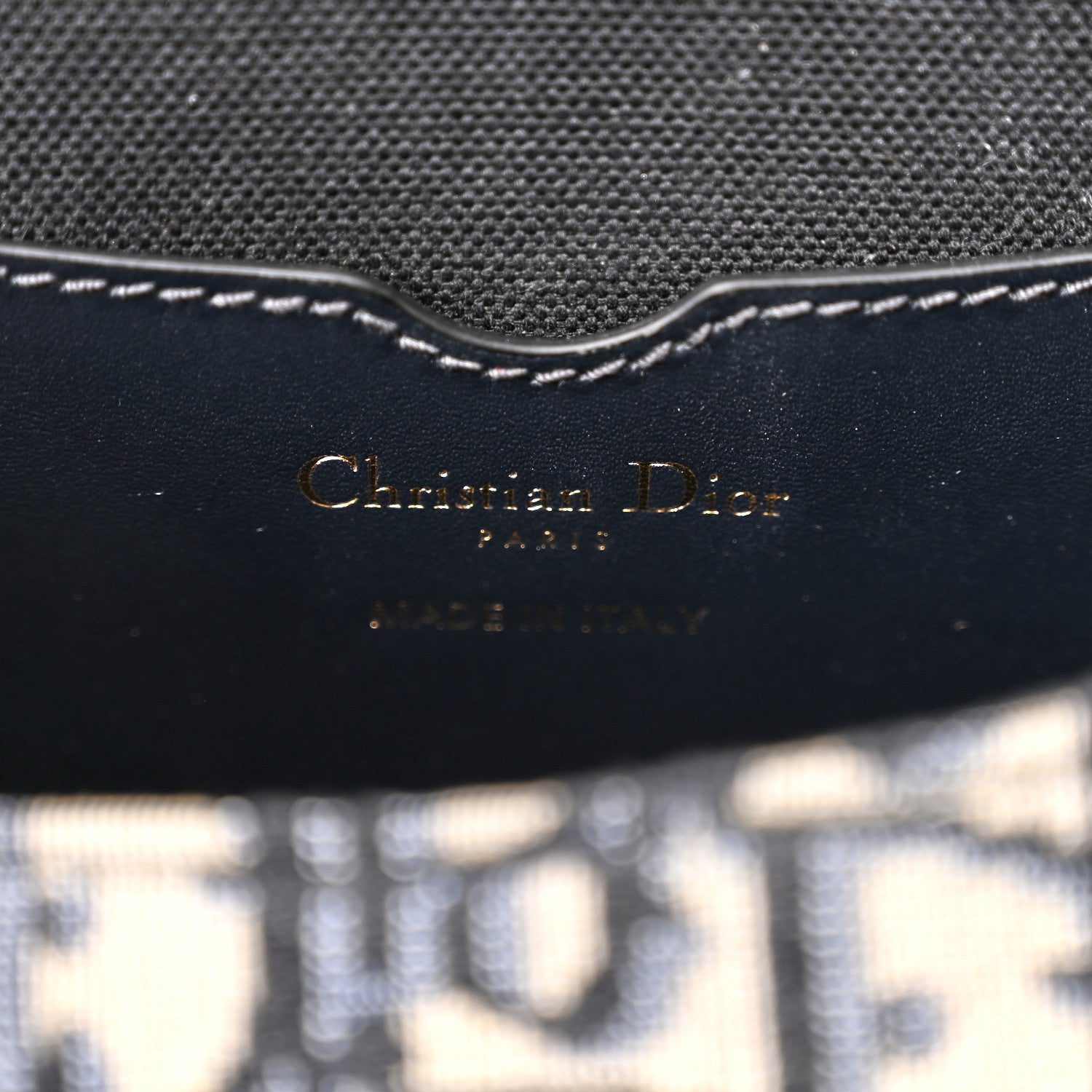 Christian Dior Oblique Medium Bobby Flap Blue 6 of 9