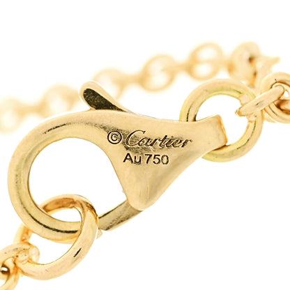 Cartier 18K Yellow Gold Interlocking LOVE Bracelet 3 of 4
