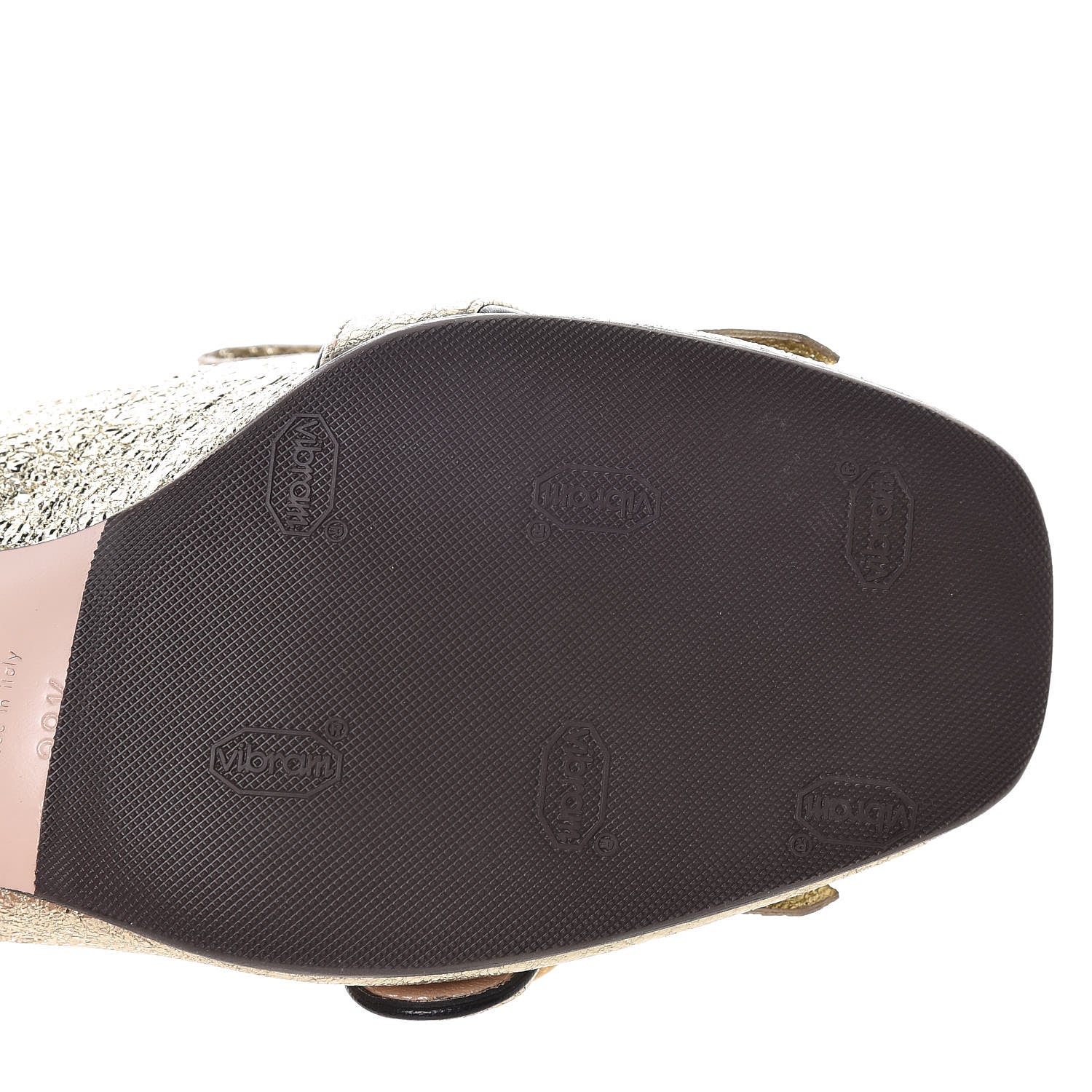 Gucci Galassia GG Marmont Fringe 50mm Loafer Pumps 38.5 Platino 11 of 15