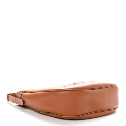 Celine Supple Calfskin Medium Triomphe Heloise Shoulder Bag Tan 4 of 10