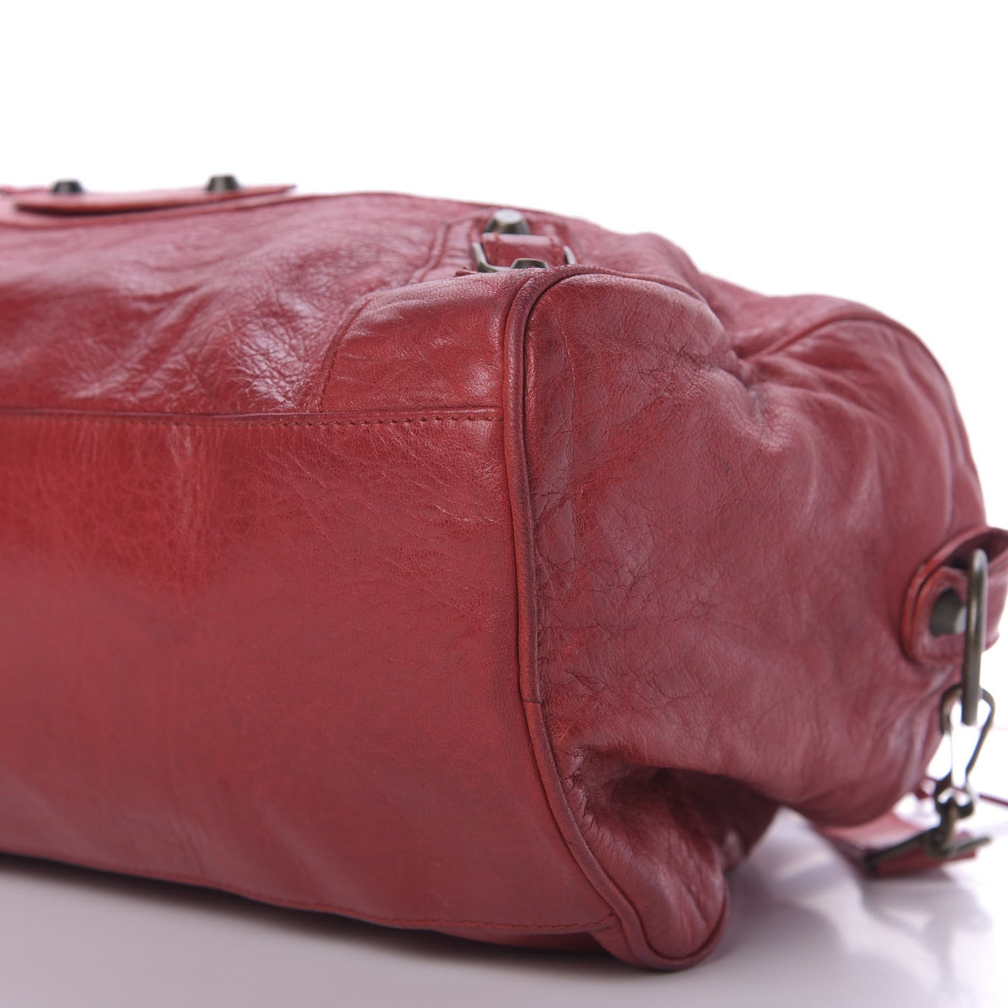 Chevre Classic Hardware Twiggy Rouge Grenat