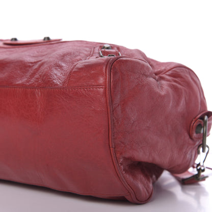 Balenciaga Chevre Classic Hardware Twiggy Rouge Grenat 7 of 9