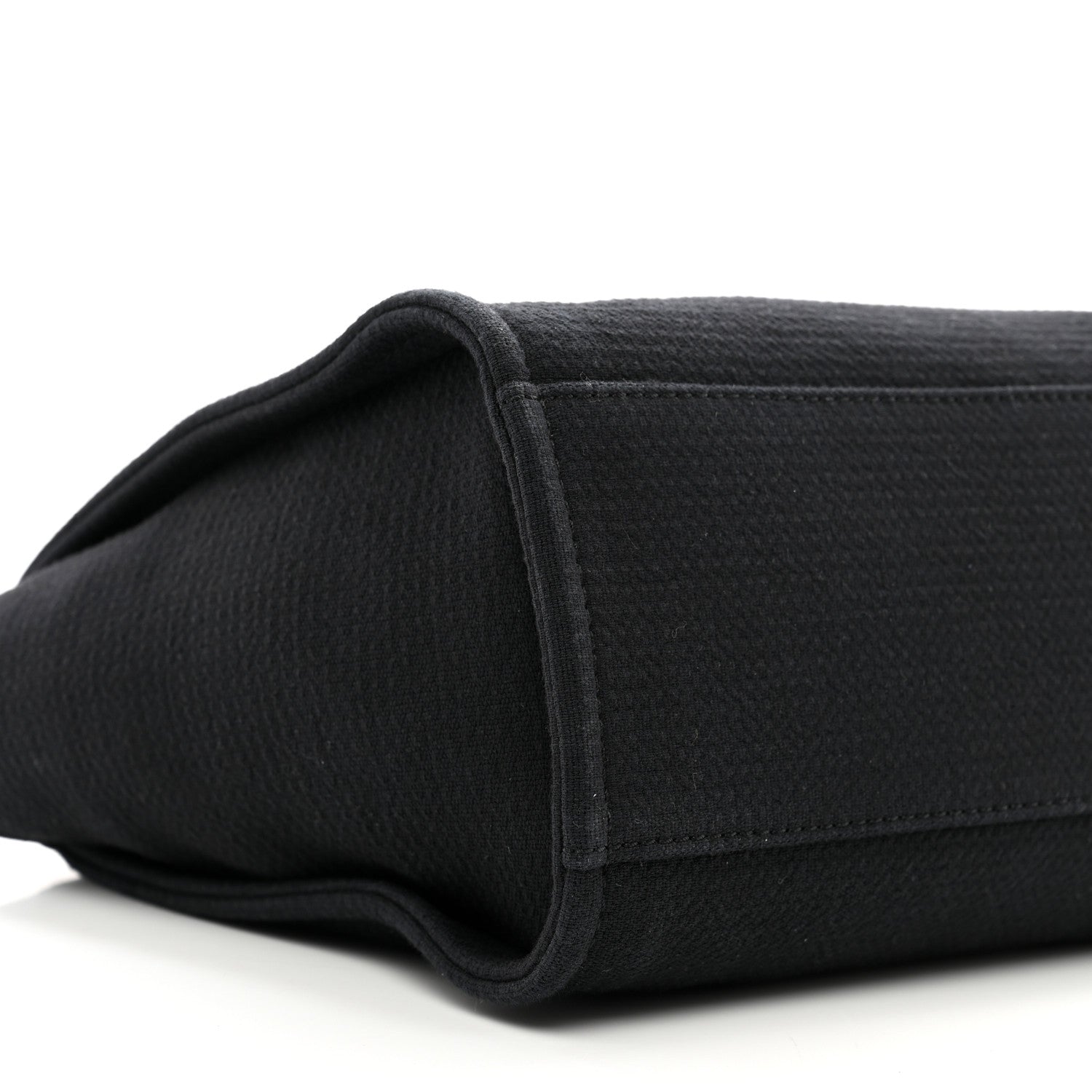 Chanel Mixed Fibers Small Deauville Tote Black 9 of 10