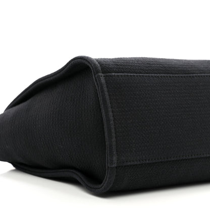 Chanel Mixed Fibers Small Deauville Tote Black 9 of 10