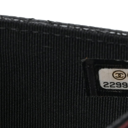Chanel Caviar Quilted Flap Card Holder Wallet Black 7 of 9