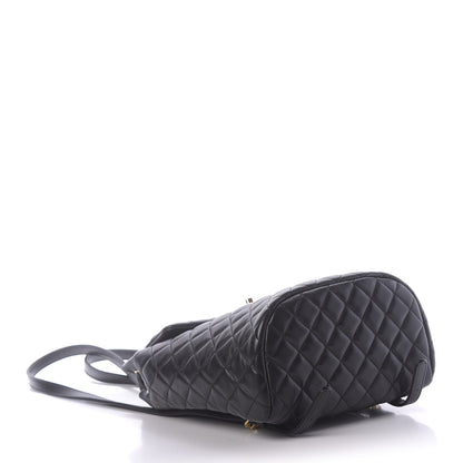 Chanel Lambskin Quilted Small Urban Spirit Backpack Black 3 of 10