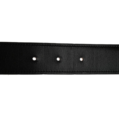 Hermes Box Togo Reversible 32mm Guilloche H Belt 80 32 Black Orange 11 of 11