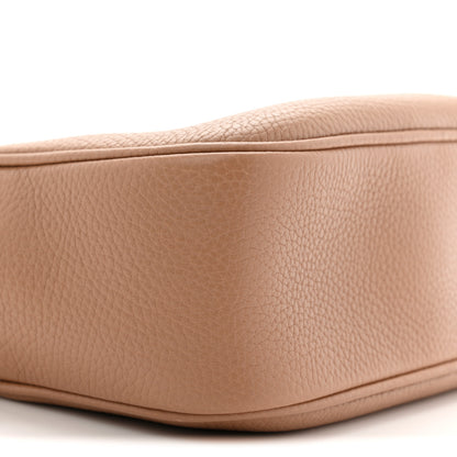 Gucci Pebbled Calfskin Small Soho Disco Bag Camelia 9 of 11
