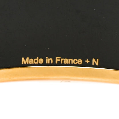 Hermes Enamel Printed Wide Horse Riding Motif Bracelet 5 of 6