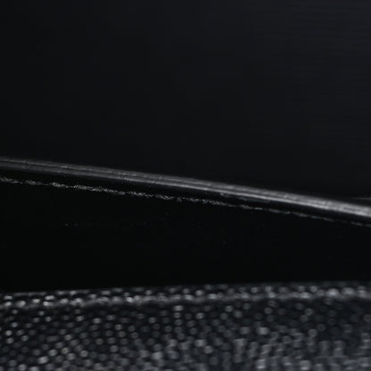 Saint Laurent Grain De Poudre Small Monogram Kate Satchel Black 7 of 10