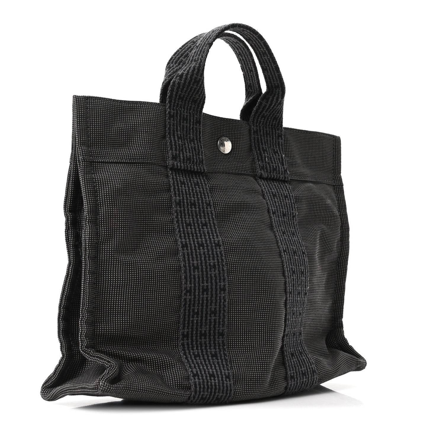 Canvas Herline PM Tote Grey