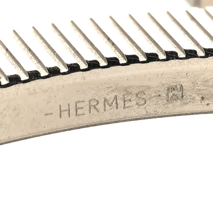 Hermes Palladium Strie 32mm H Belt Buckle 4 of 4