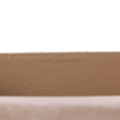 Chanel Caviar Stitch Small Single Flap Beige 9 of 10
