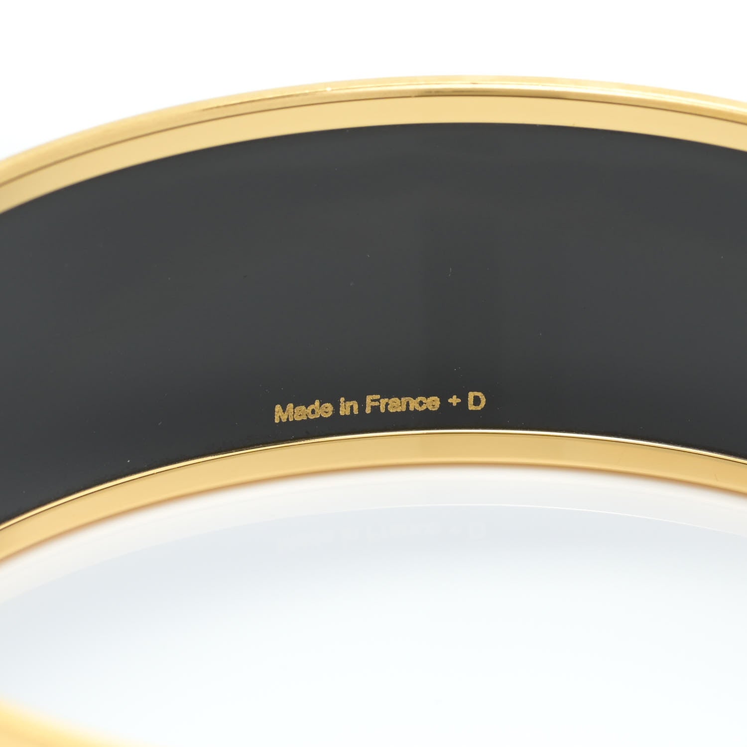 Hermes Enamel Printed Wide Bracelet 70 4 of 5