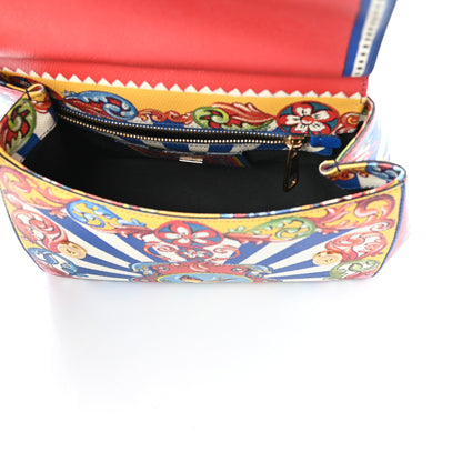 Dolce & Gabbana Dauphine Court Print Medium Miss Sicily Satchel Multicolor 7 of 17