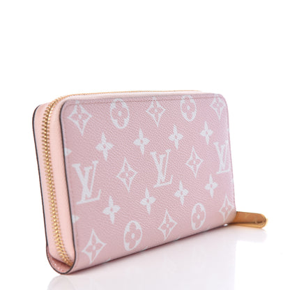 Louis Vuitton Monogram Giant Zippy Wallet Rouge Rose 3 of 7