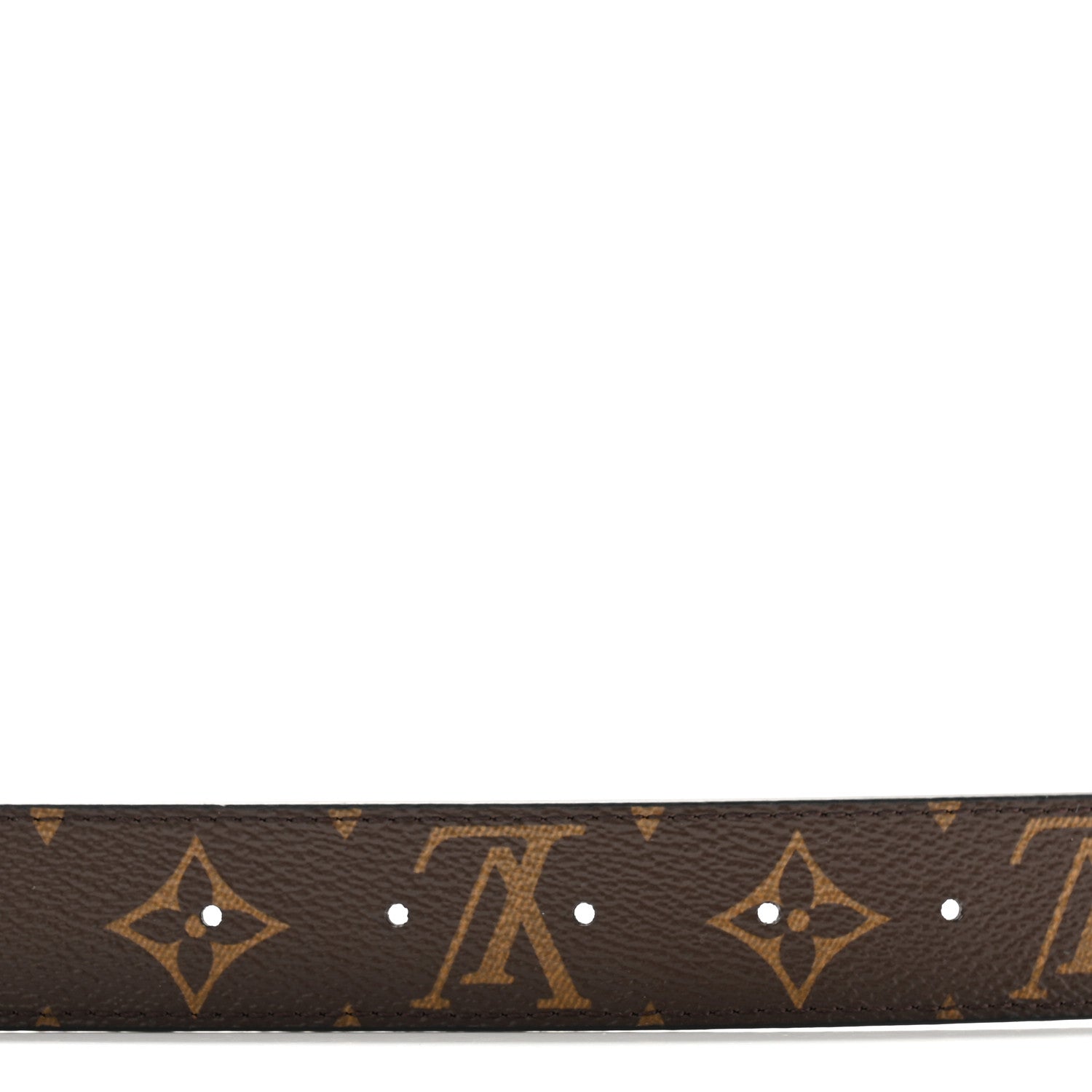 Louis Vuitton Calfskin Monogram 20mm LV Iconic Reversible Belt 90 36 Black 5 of 8