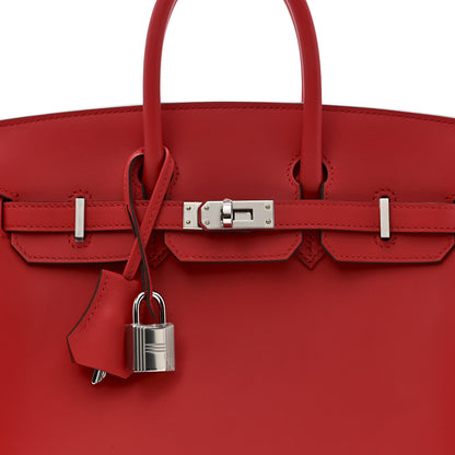 Hermes Swift Birkin 25 Rouge Piment 8 of 12