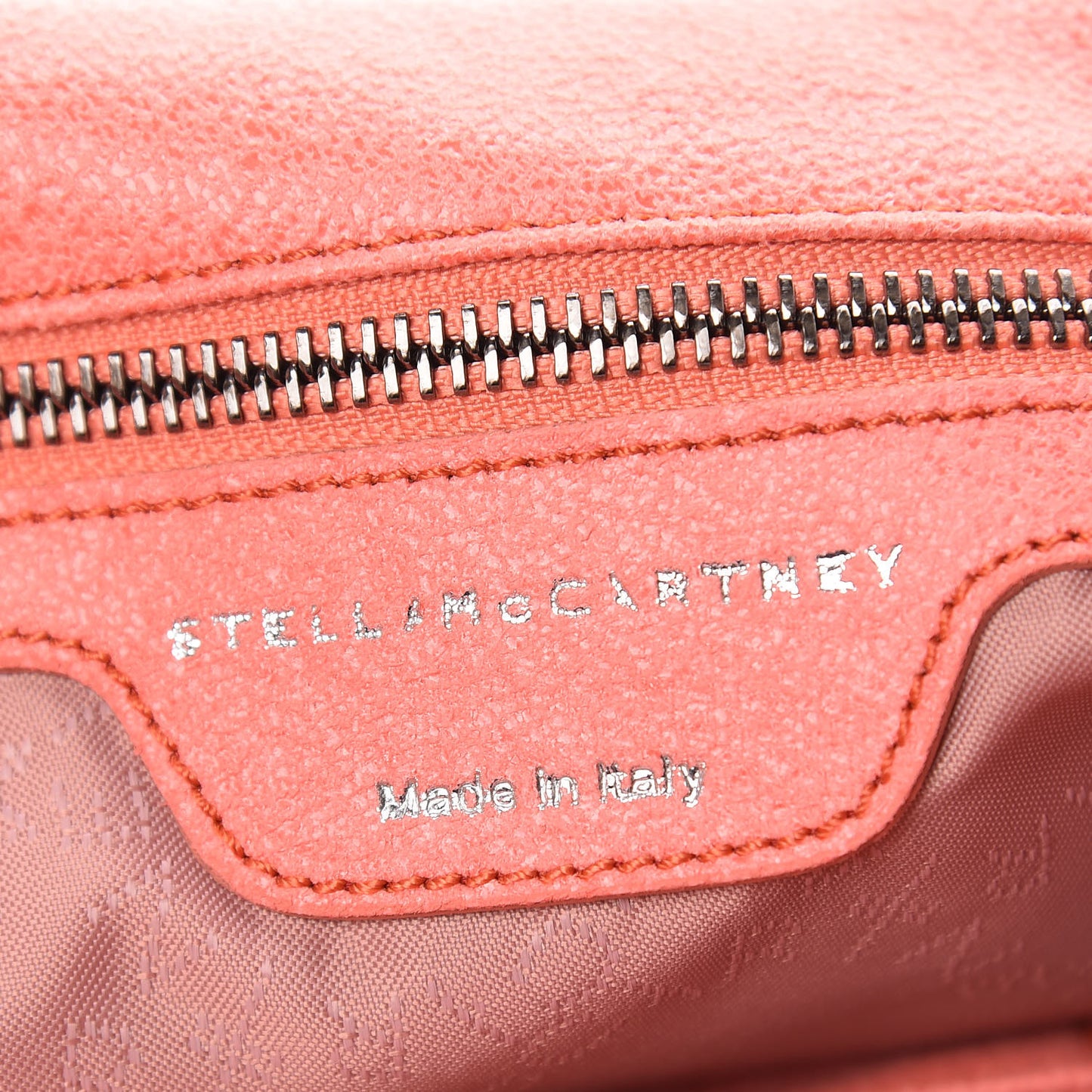Shaggy Deer Big Falabella Tote Coral