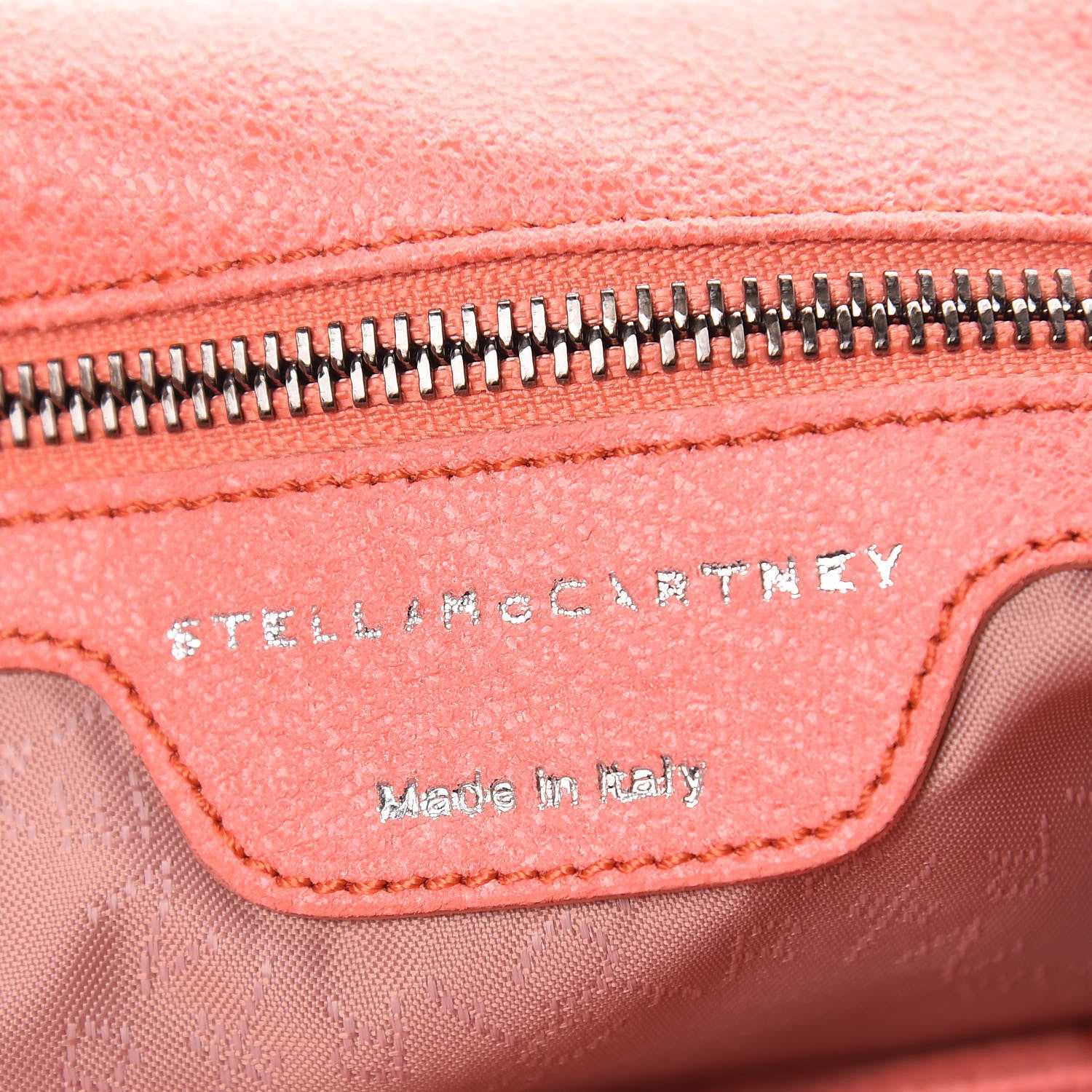 Stella McCartney Shaggy Deer Big Falabella Tote Coral 10 of 12