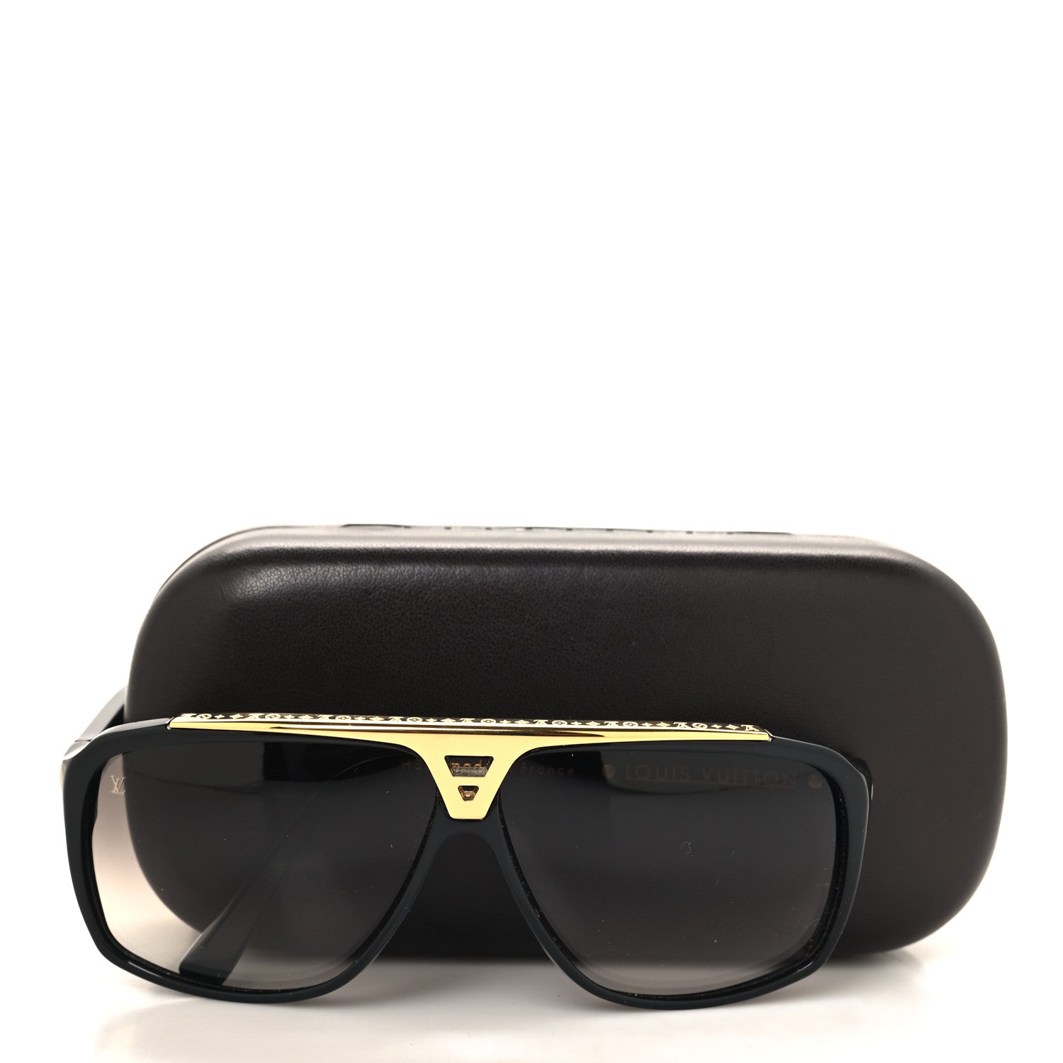 Louis Vuitton Acetate Evidence Sunglasses Z0105W Black 7 of 7