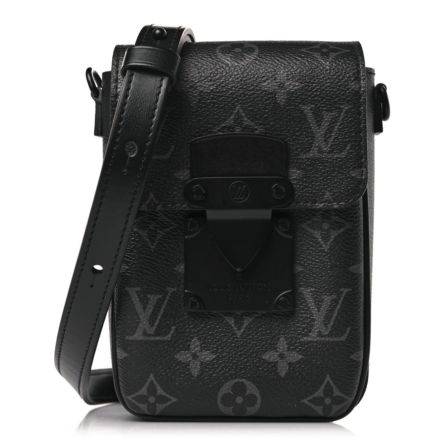 Monogram Eclipse S Lock Wearable Wallet Black