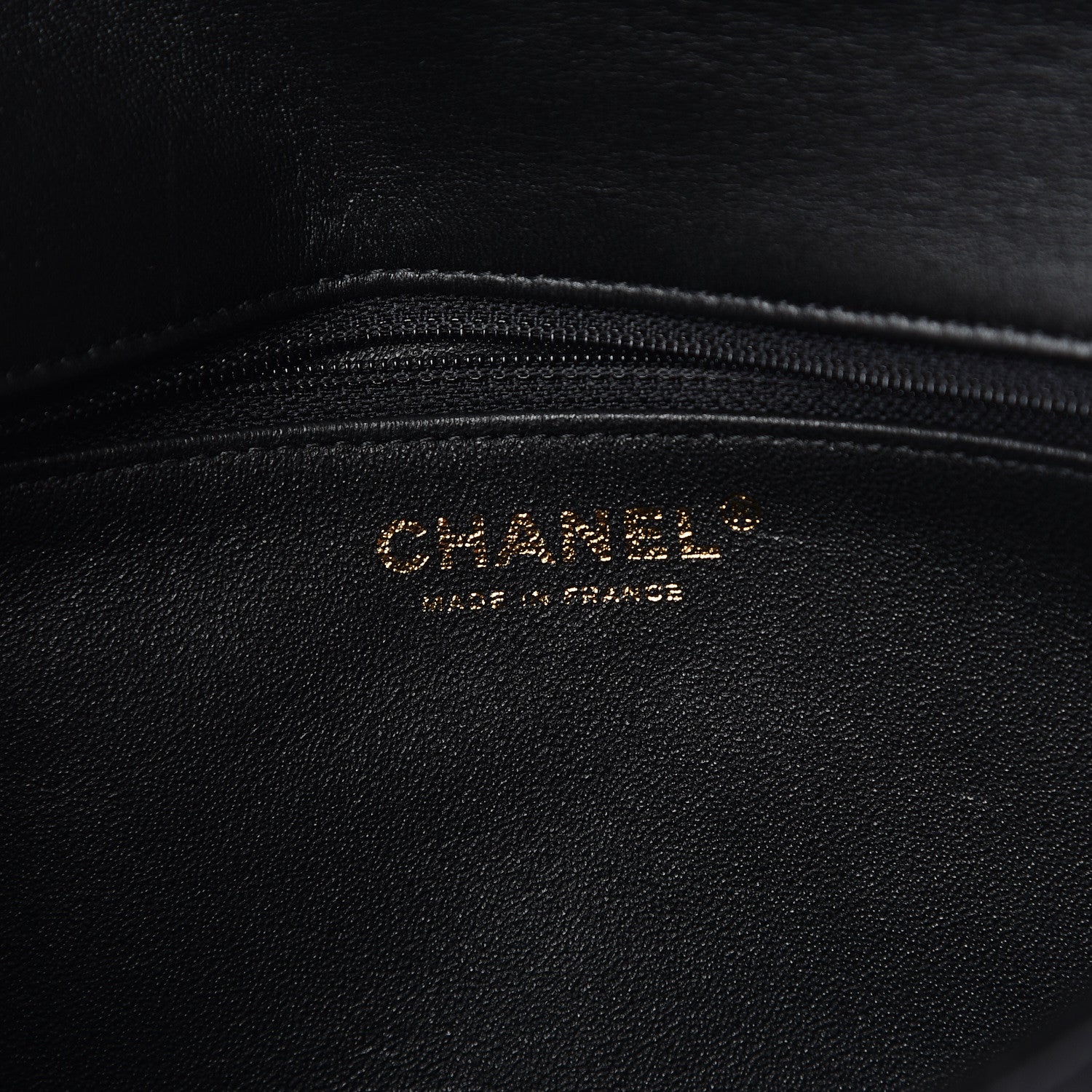 Chanel Lambskin Quilted Flap Clutch Black 8 of 9