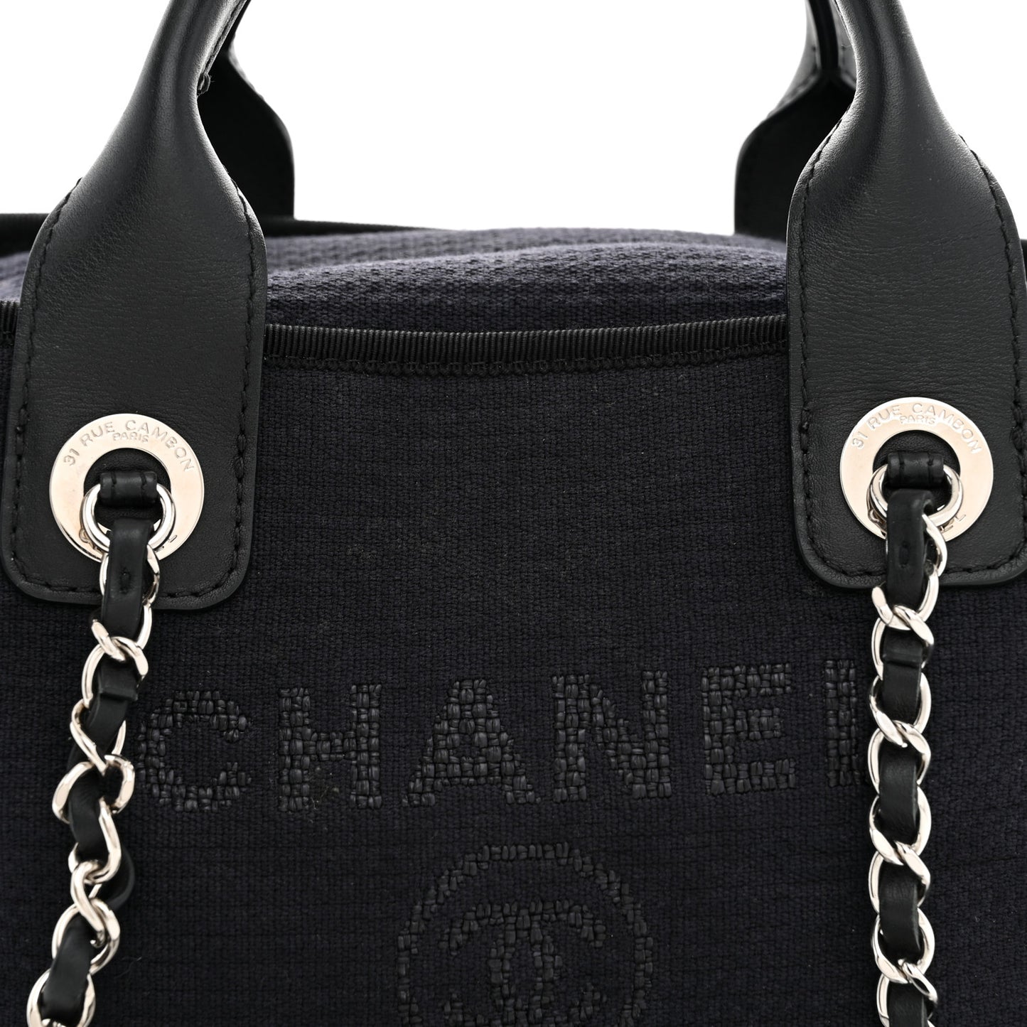 Mixed Fibers Deauville Bowling Bag Black