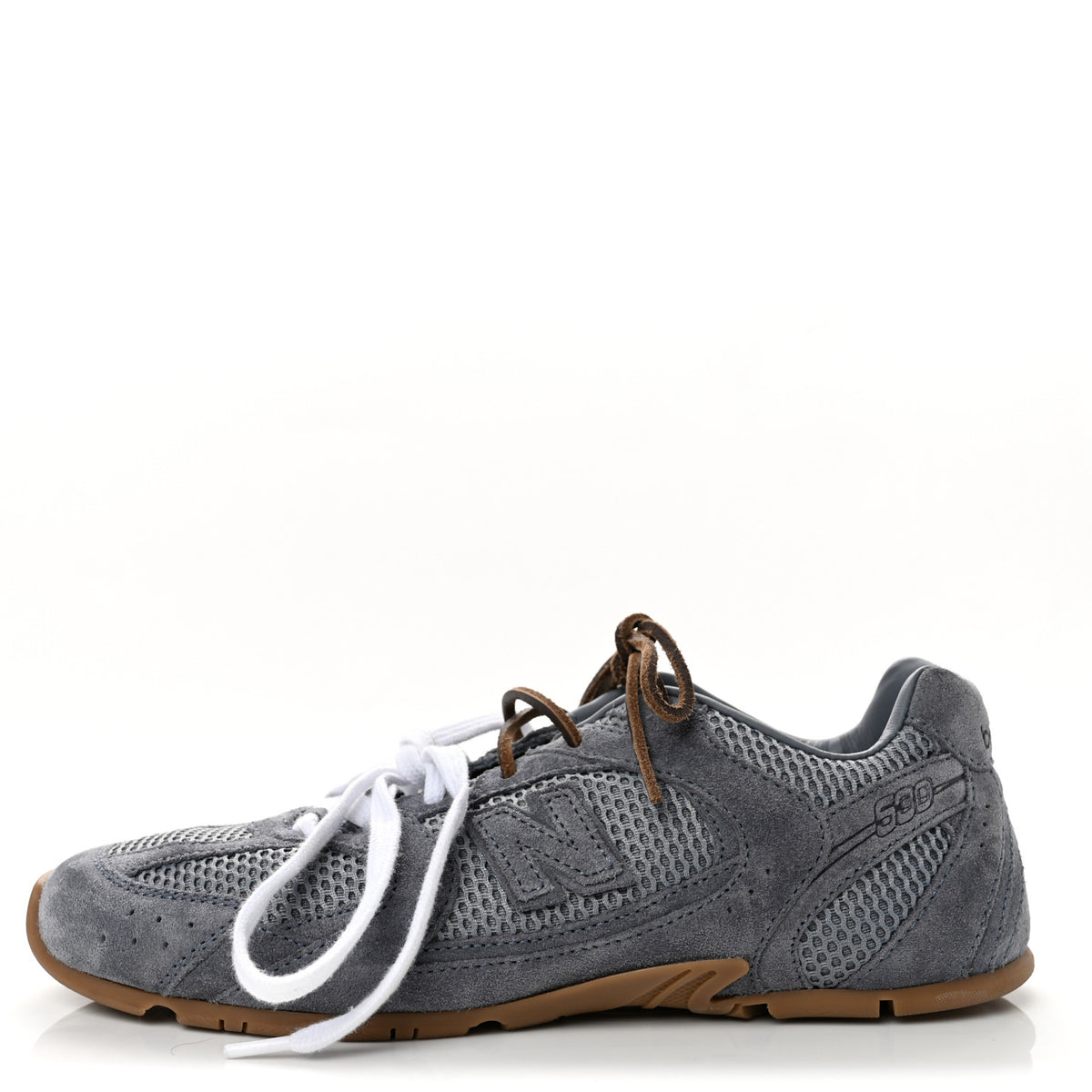Miu Miu X NEW BALANCE Suede 530 SL Sneakers 38 Periwinkle Blue 1 of 8