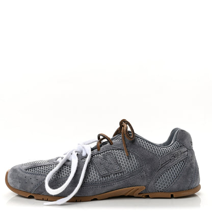 Miu Miu X NEW BALANCE Suede 530 SL Sneakers 38 Periwinkle Blue 1 of 8